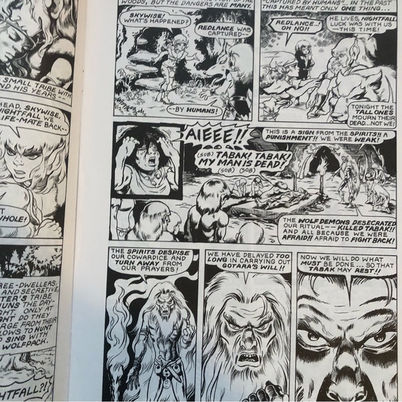 ELFQUEST #1 - Magazine Format with stunning artwork   from warp graphics - Picture 8 of 8